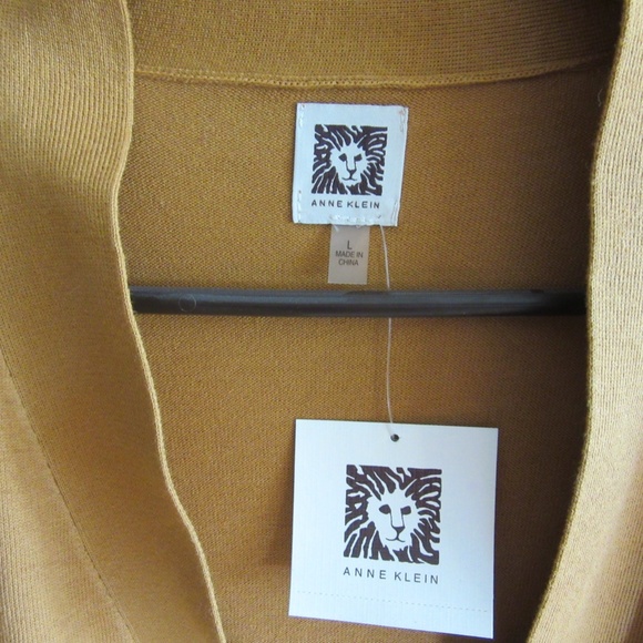 Anne Klein Knit Sweater Coat Cardigan - Picture 2 of 8